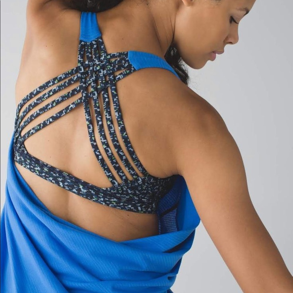 Blue Lululemon Wild Tank Size 10